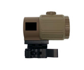 GK Tactical - Lupa G43 3x con soporte QD Flip - Negro